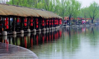 周至沙河湿地公园（沙·沙河 中国第一水街）