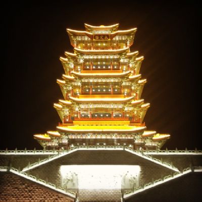 北京市门头沟区滨河世纪广场公园