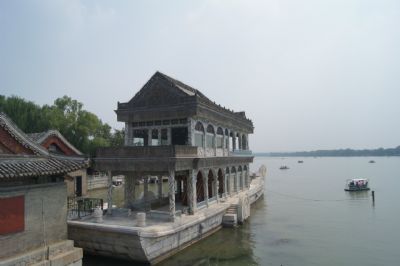 北京颐和园石舫