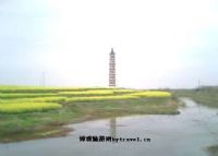 巢湖岸边振湖塔