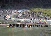白云溪漂流