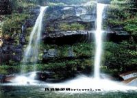 千岛湖上西村瀑布