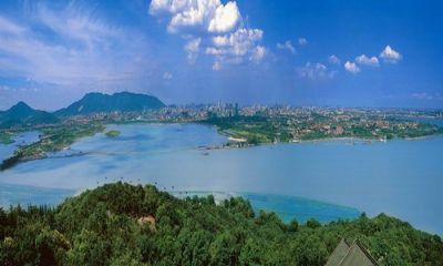 无锡梅梁湖水利风景区